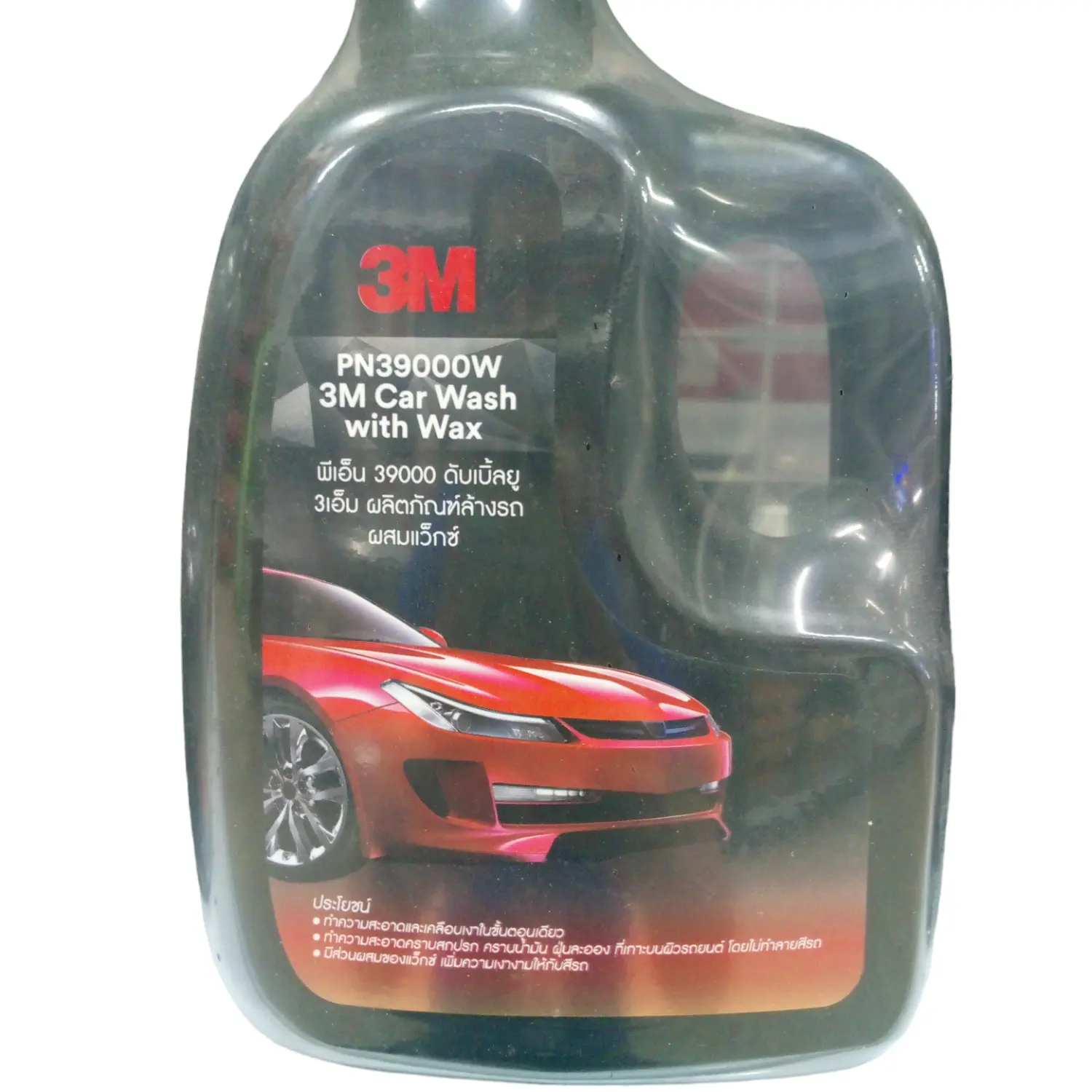 แชมพูล้างรถ สูตรผสมแวกซ์ 1000ML 3M