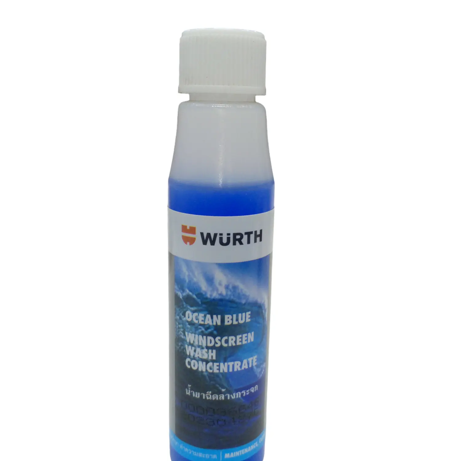 น้ำยาทำความสะอาดกระจกรถ ฤดูร้อน 32มล. สีน้ำเงิน WURTH