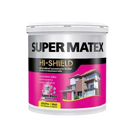 สีน้ำภายนอก SUPER MATEX เบส D (2.5กล.) TOA