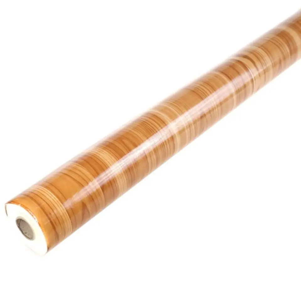 เสื่อโฟม 1.82 x 5 ม. x 1.20 มม. AM266-1A ลายประดู่ สีน้ำตาล Linoleum