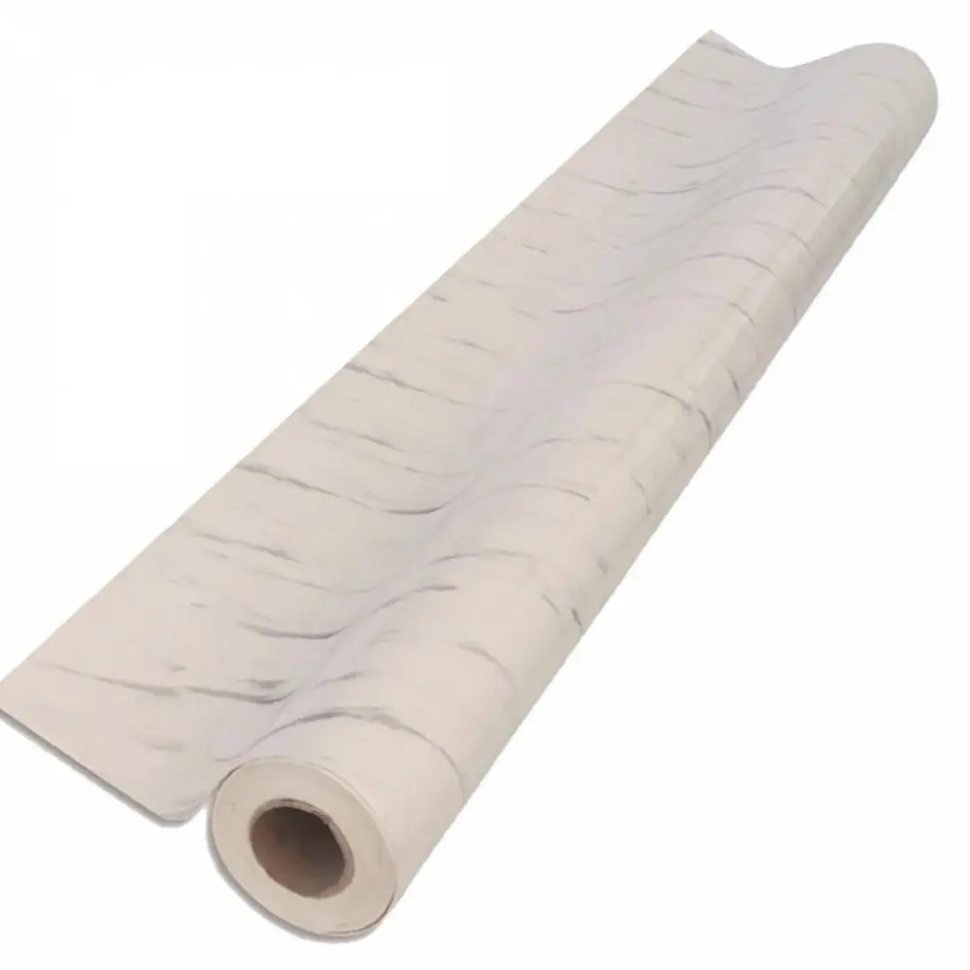 เสื่อโฟม 1.82 x 5 ม. x 1.20 มม. AM384-6S ลายหินอ่อน สีขาว Linoleum