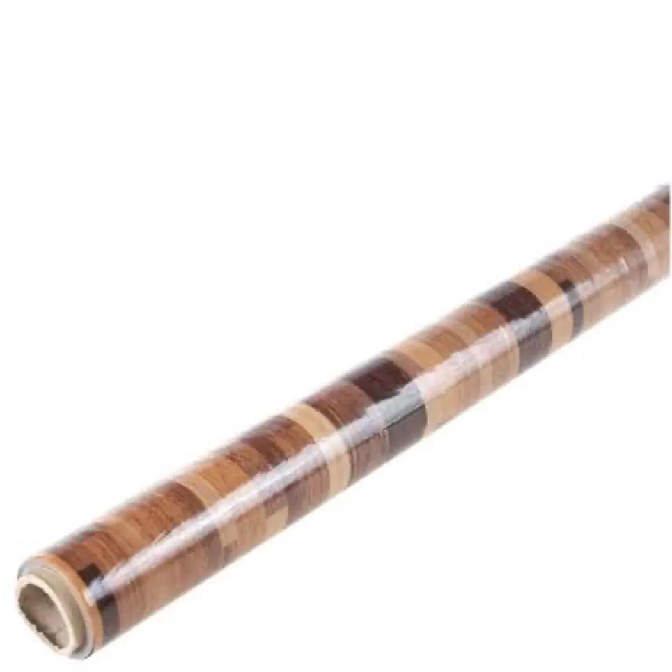 เสื่อน้ำมัน PVC 1.37 x 4.5 ม. X 0.3 มม. AM314-1 ลายปาร์เก้ สีน้ำตาล Linoleum