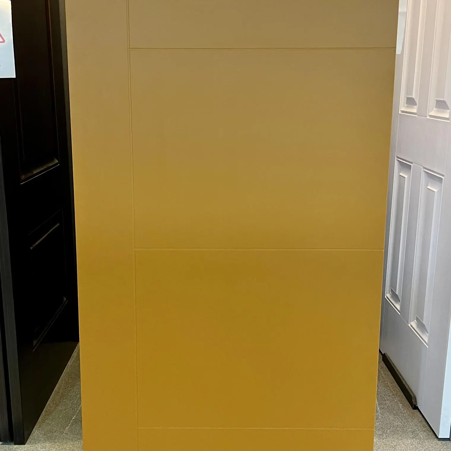 ประตู UPVC 80 x 200 ซม. 3.5 ซม. WPC 4L สีสัก ECO-DOOR