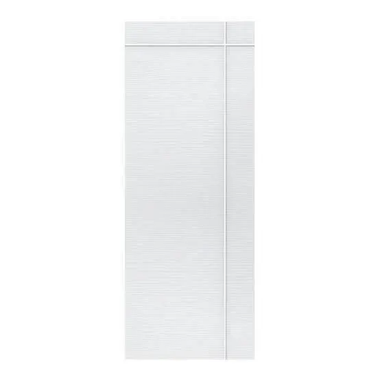ประตูภายนอก PW REVO ลูกฟักทึบ ไม่เจาะ 80 x 200 ซม. PNR-002 สีขาว VINYL