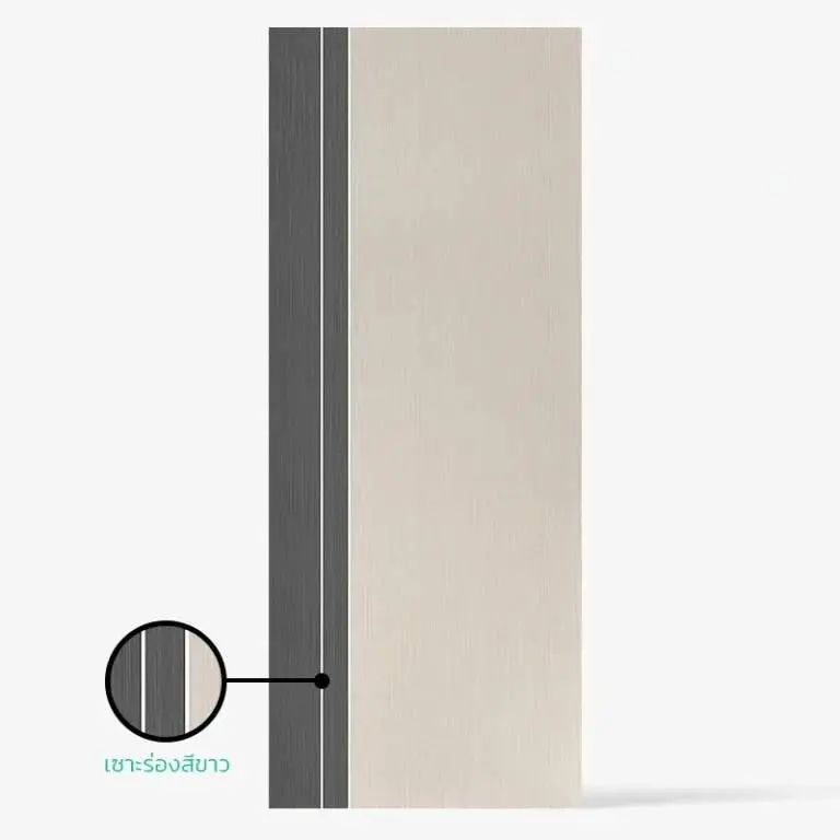ประตูภายใน UPVC EXTRUSION 80 x 200 ซม. 3.5 ซม. PX2 ECO-DOOR