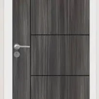 ประตู IDOOR S6 ลาย 06 90 x 200 ซม. IP6669 Cinereo Oak LEOWOOD