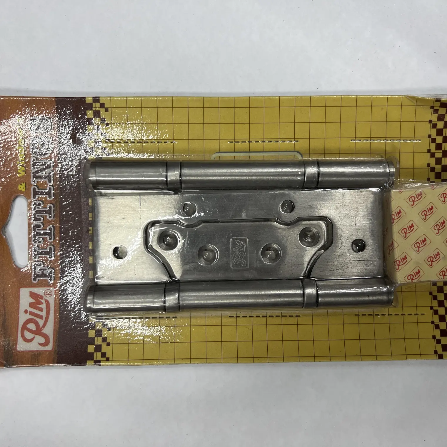 บานพับปีกเดียวแสตนเลส 5 นิ้ว (แพ็ค2) 1605 SS RIM