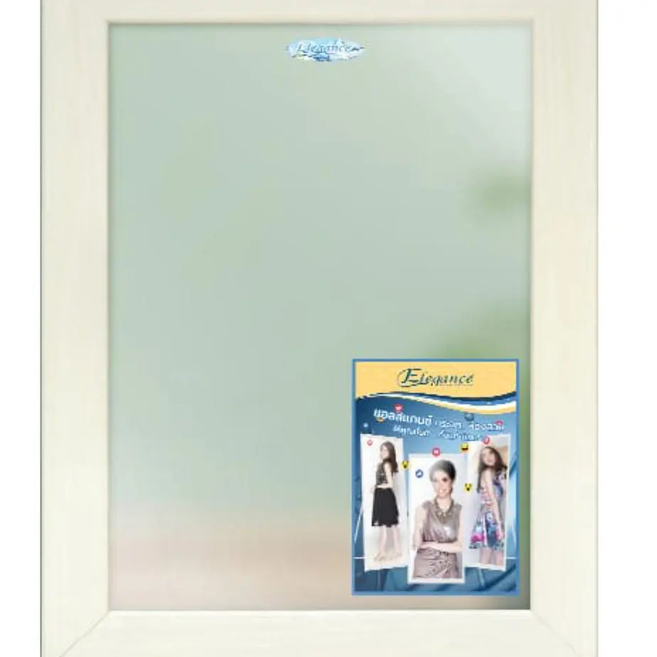 กระจกโมเดิร์น 35 x 50 ซม. EG7578 ลายวู้ดเบส Elegance