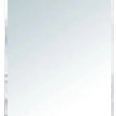 กระจกเงาเจียรปลี ทรงเหลี่ยม 80 x 60 ซม. H9004 HAUS