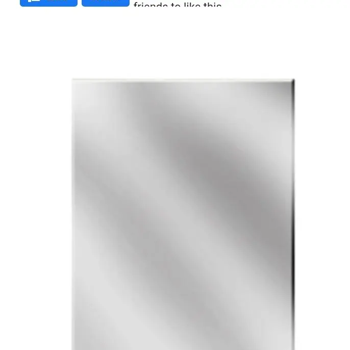 กระจกเงาบานเปลือยเจียริม 60 x 80 ซม. DM-6080R TATO
