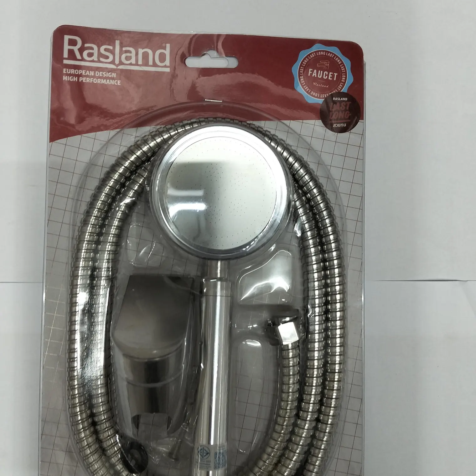 ฝักบัวมือ สาย+ขอแขวน RA KS652-1/SET RASLAND