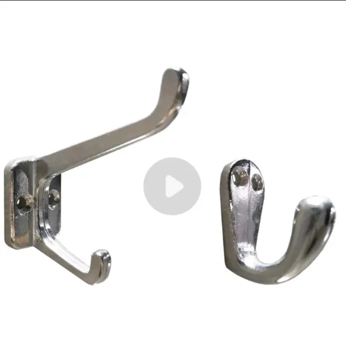 ตะขอแขวนผ้า อลูมิเนียม (แพ็คคู่) DC-224
