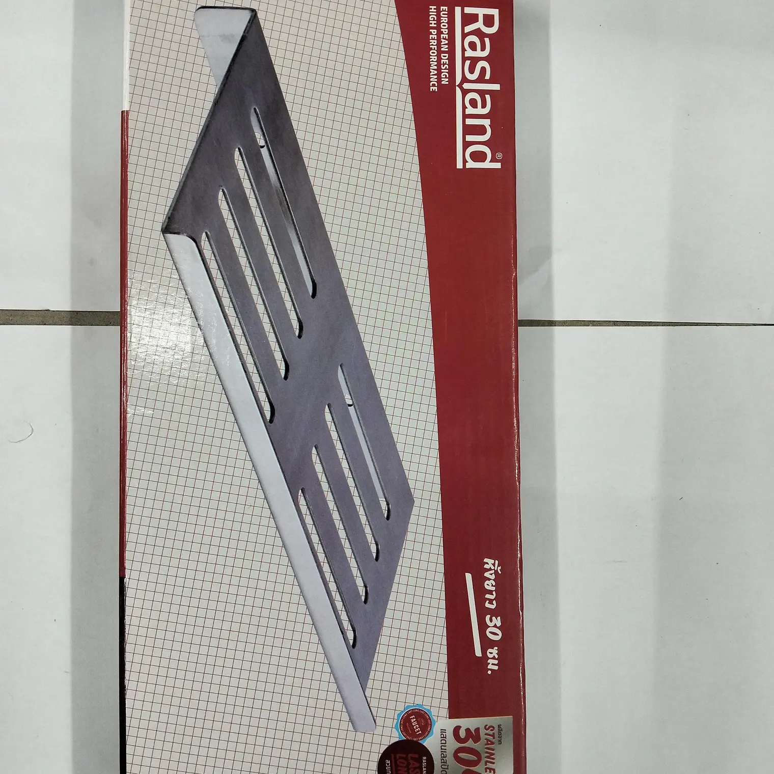 ชั้นวางของ สแตนเลสด้าน 30 ซม. RA 5665-SHELF RASLAND