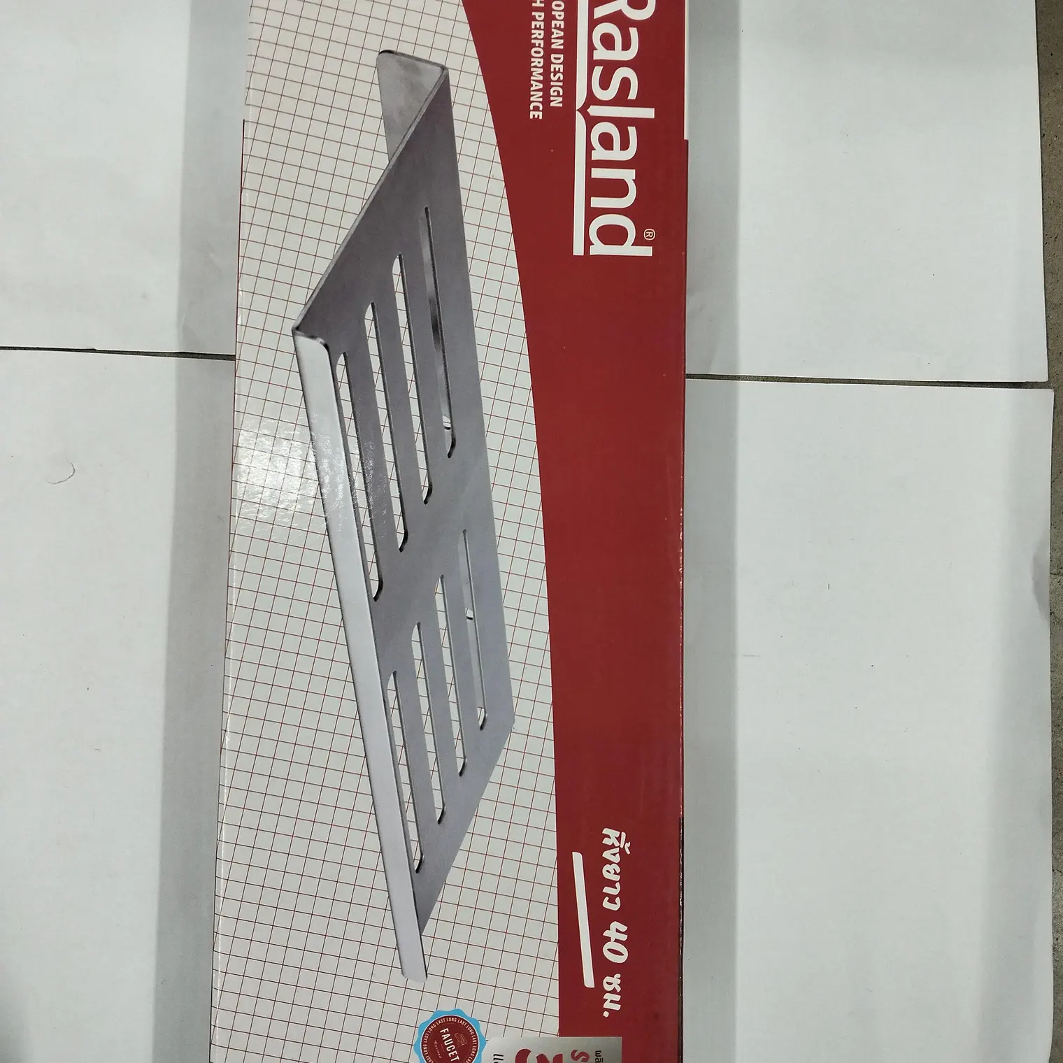 ชั้นวางของ สแตนเลสด้าน 40 ซม. RA 2323-SHELF RASLAND