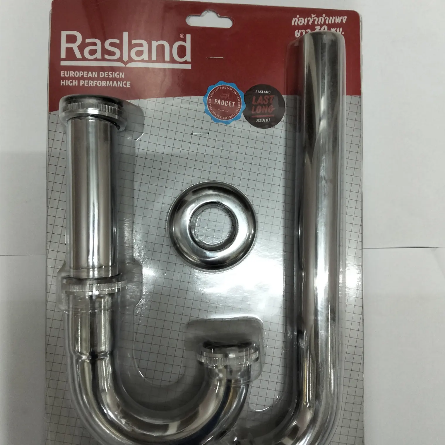ท่อน้ำทิ้งคอห่าน 30 ซม. RA A126-C/30/SS RASLAND