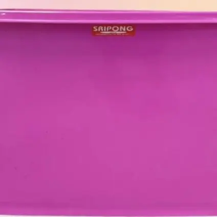 กล่องล้อเลื่อน 140ลิตร รุ่น S-140(B) สีชมพู SRIPONG