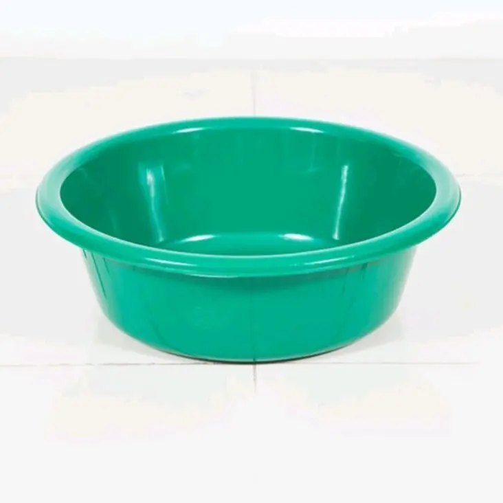 กะละมัง ทรงลึก-กลม 17L.(6โหล/มัด) เบอร์ 004/53 CP สีเขียว ตรางู