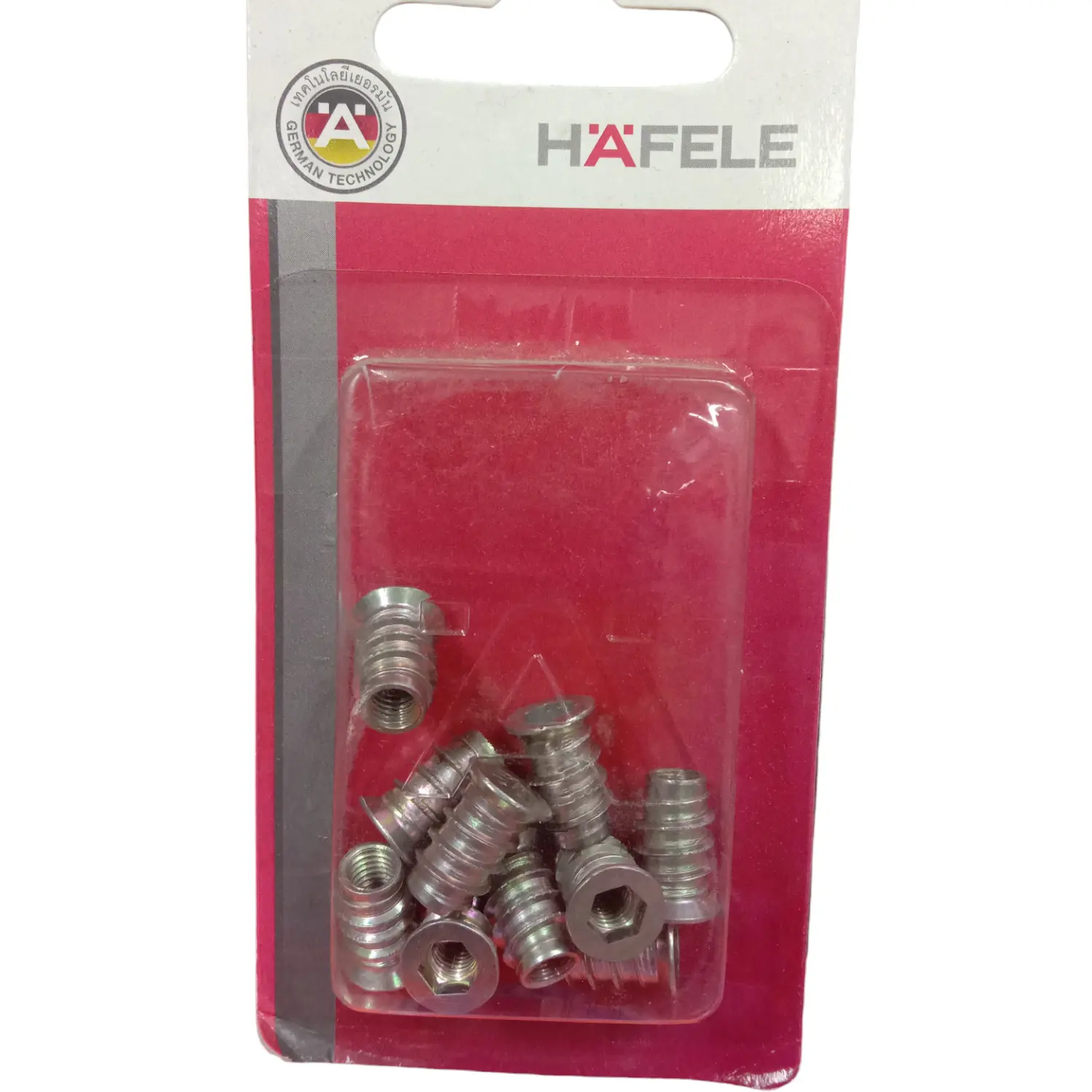 ต่อตรง SOCKET YCHR.CR.3 M 6/1.0*17MM HAFELE