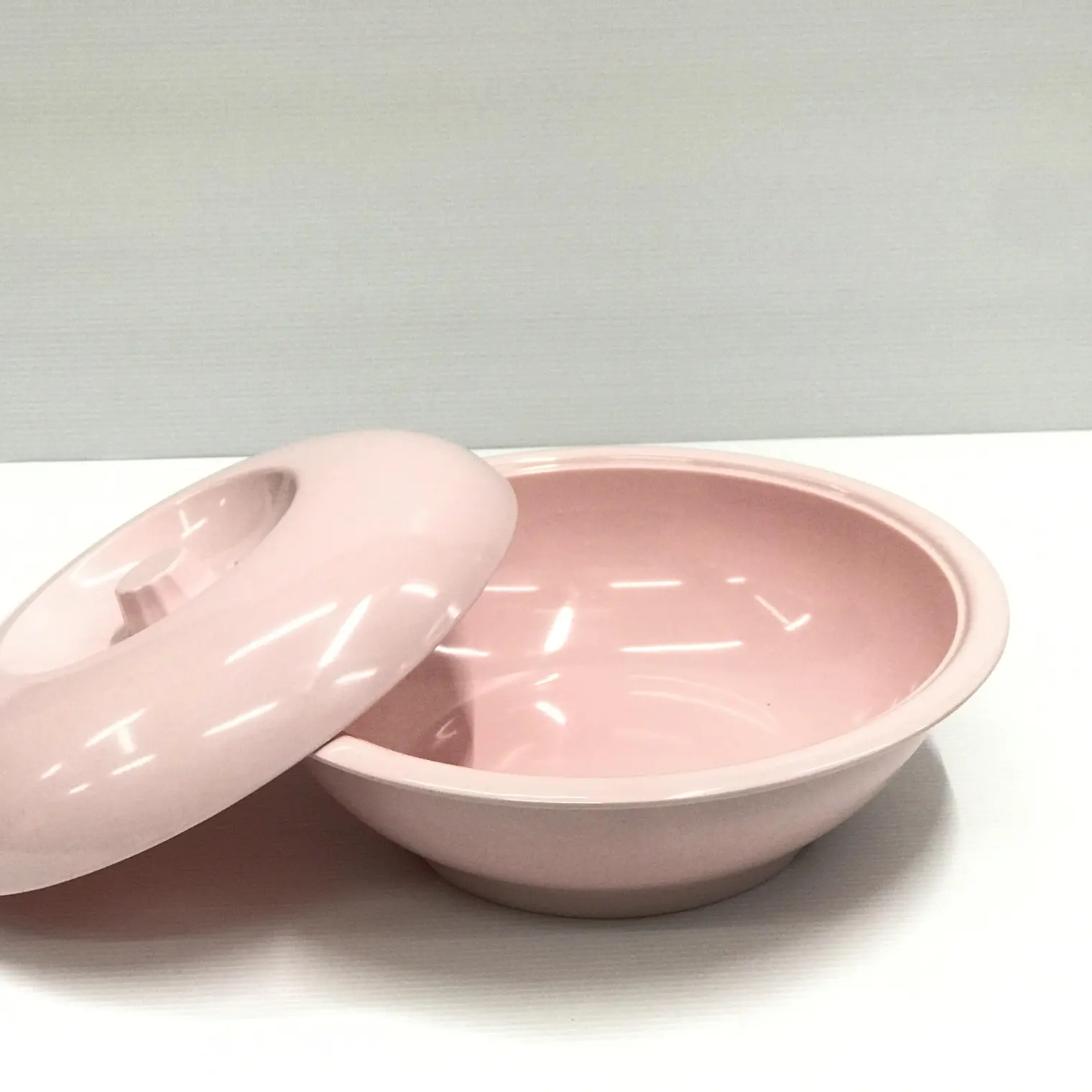 โถข้าวพร้อมฝา 10 นิ้ว BL6067-10 สีชมพู Melamine