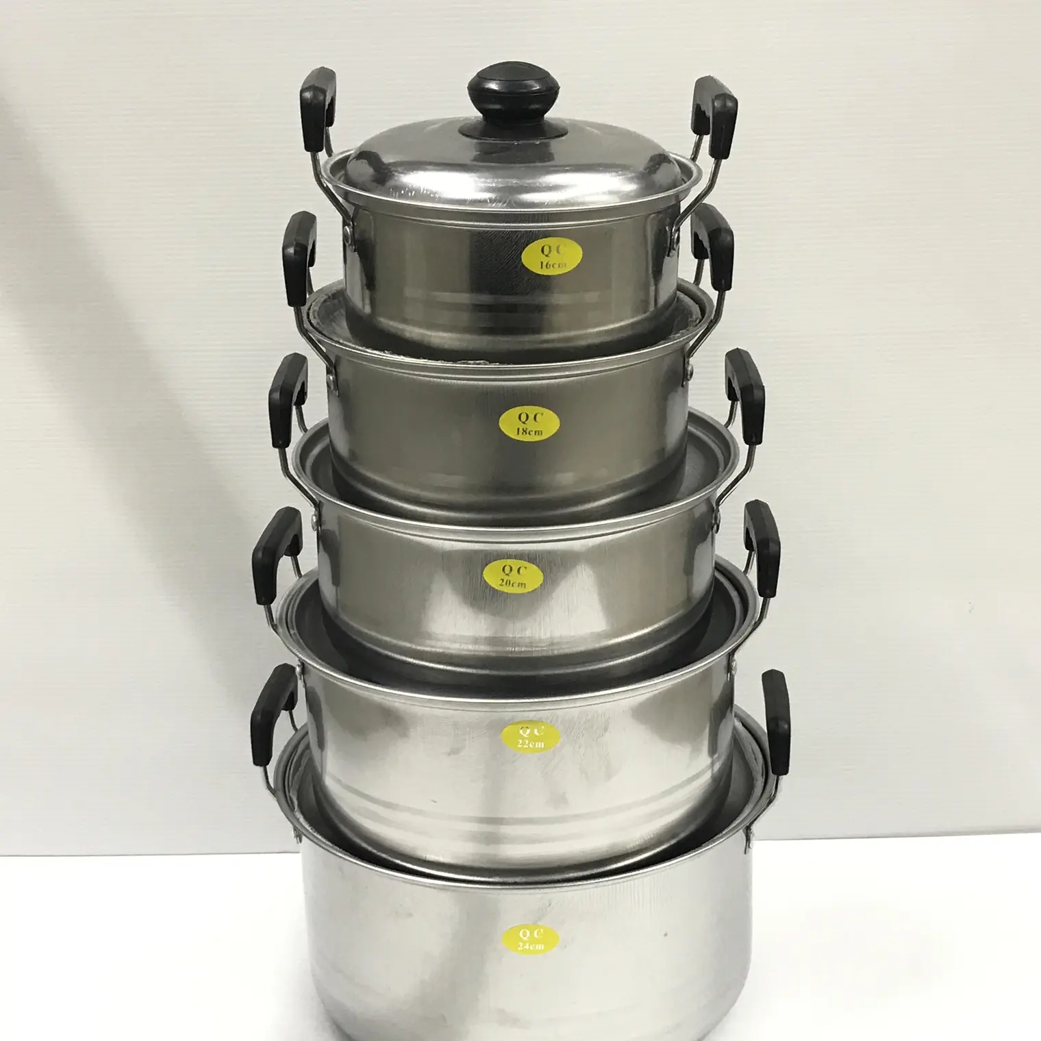 ชุดหม้อสแตนเลส มีหูจับ (10ชิ้น) ME-CS-002 J-Siam