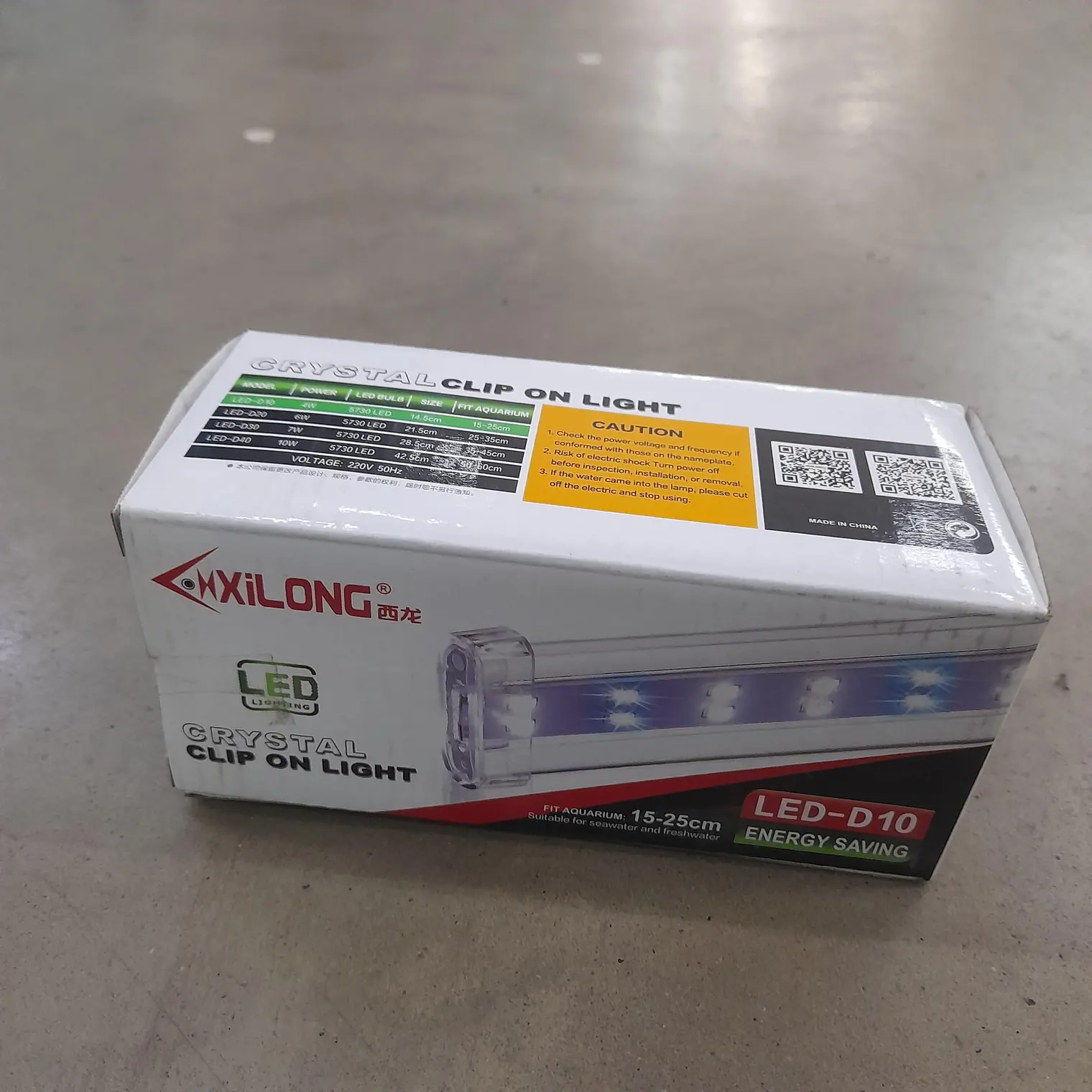 โคมไฟ LED แบบหนีบ D10