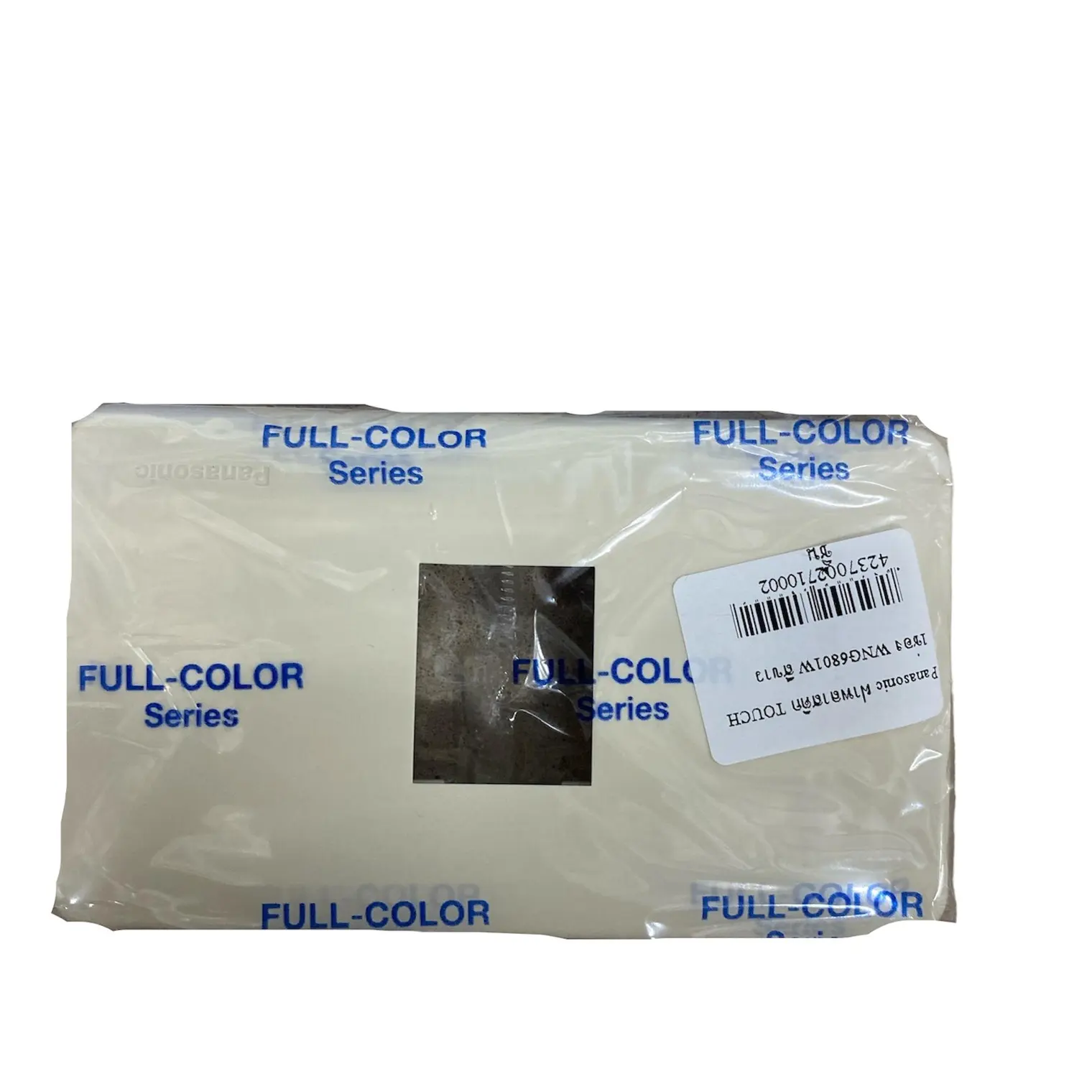 หน้ากากพลาสติก 1 ช่อง WNG6801W สีขาว Panasonic