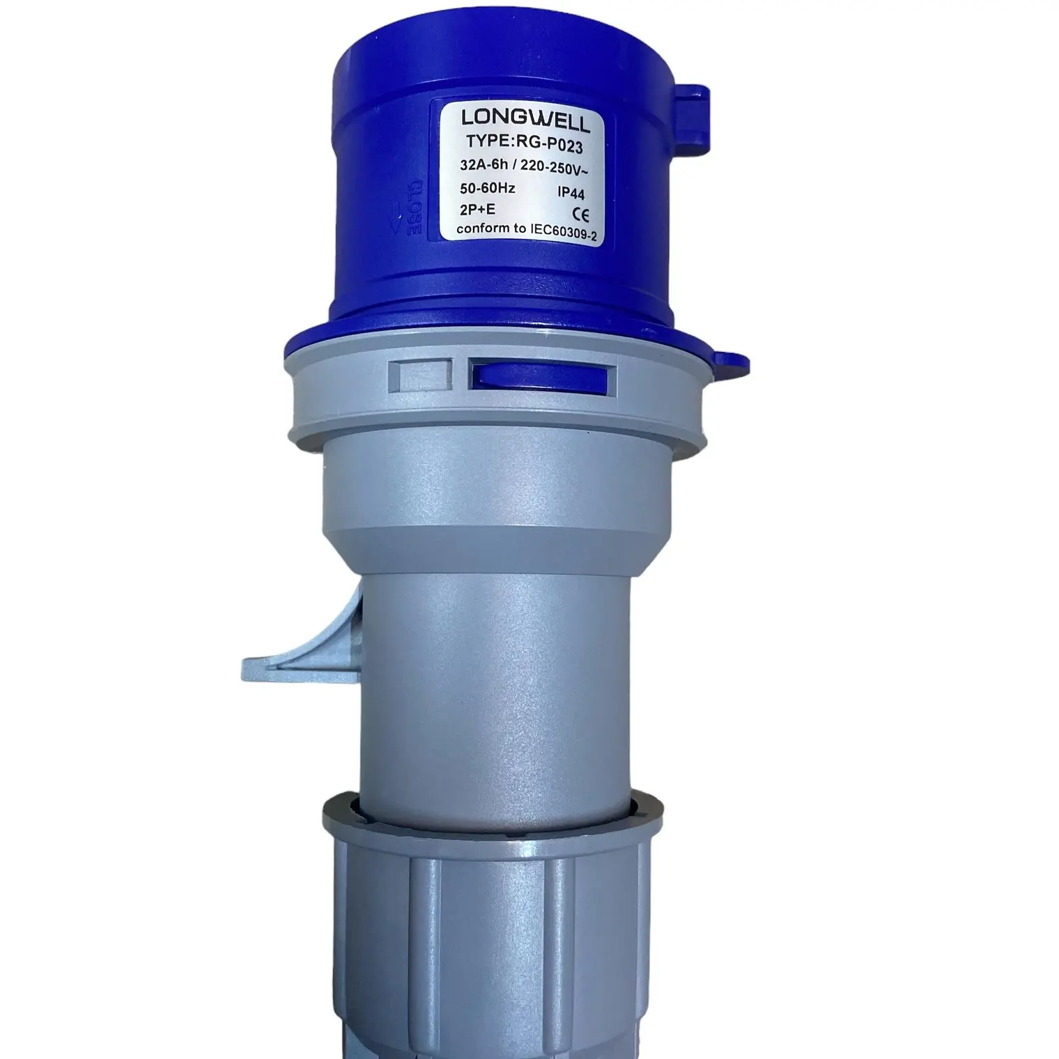 พาวเวอร์ปลั๊ก ตัวผู้ 2P+E 32 A IP44 RG-P023 LONGWELL