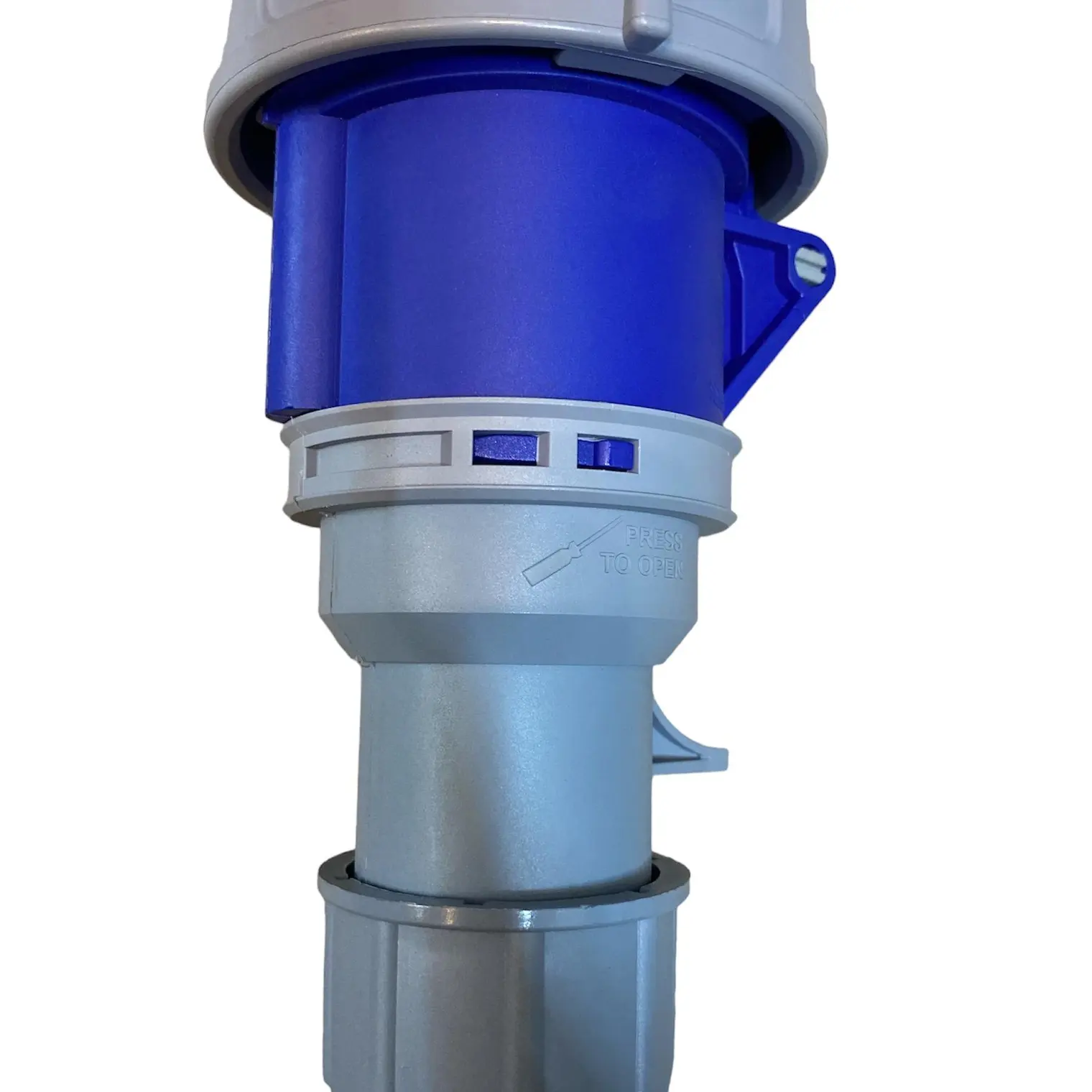 พาวเวอร์ปลั๊ก ตัวเมียต่อกลาง (กันน้ำ) 2P+E 32 A IP44 RG-C2232 LONGWELL