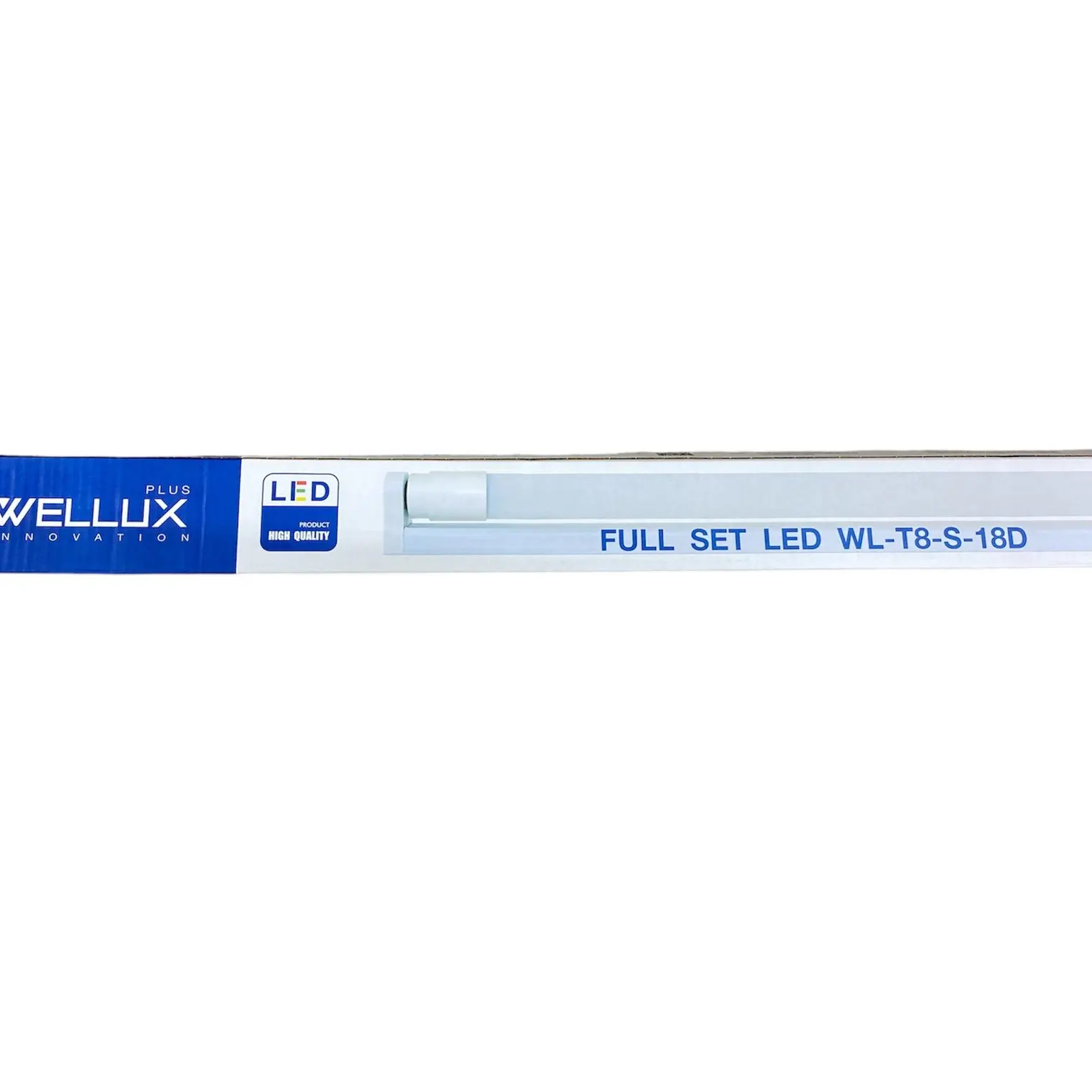 ชุดราง T8 3200LM 18W รุ่น WL แสงขาว WELLUX