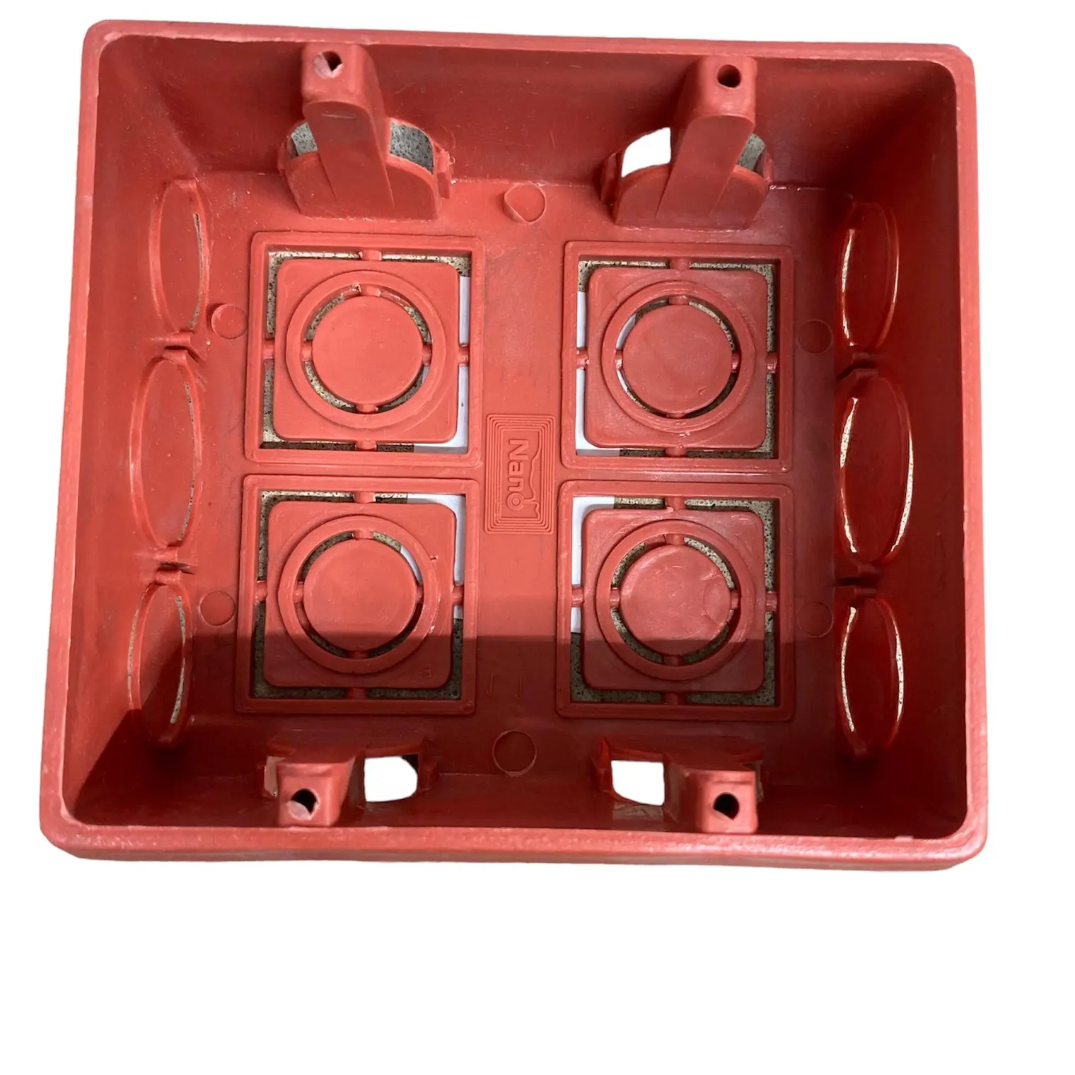 บล็อกฝัง 4 x 4 นิ้ว NANO-409 สีส้ม NANO