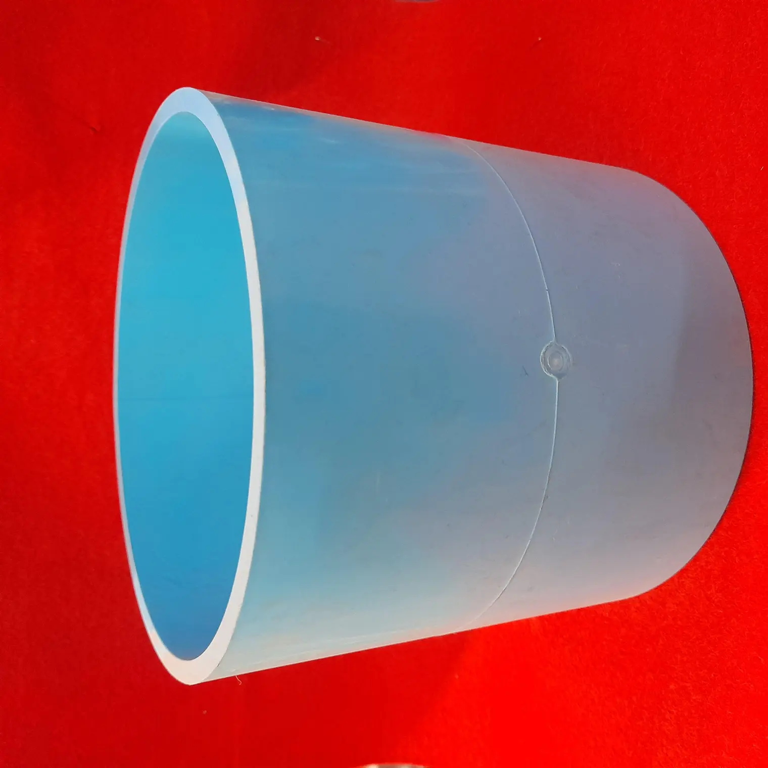 ข้อต่อตรง PVC 6 นิ้ว (บาง) ท่อน้ำไทย