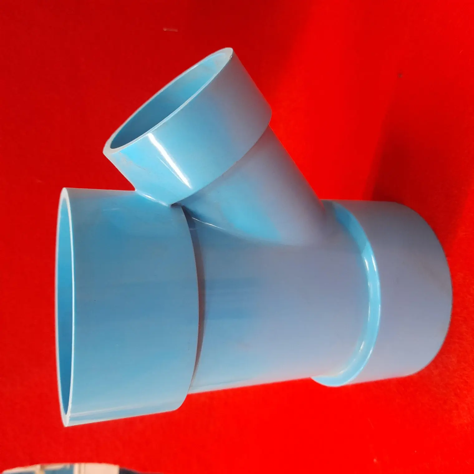 สามทาง Y ลด 45 องศา PVC 3 x 2 นิ้ว ท่อน้ำไทย