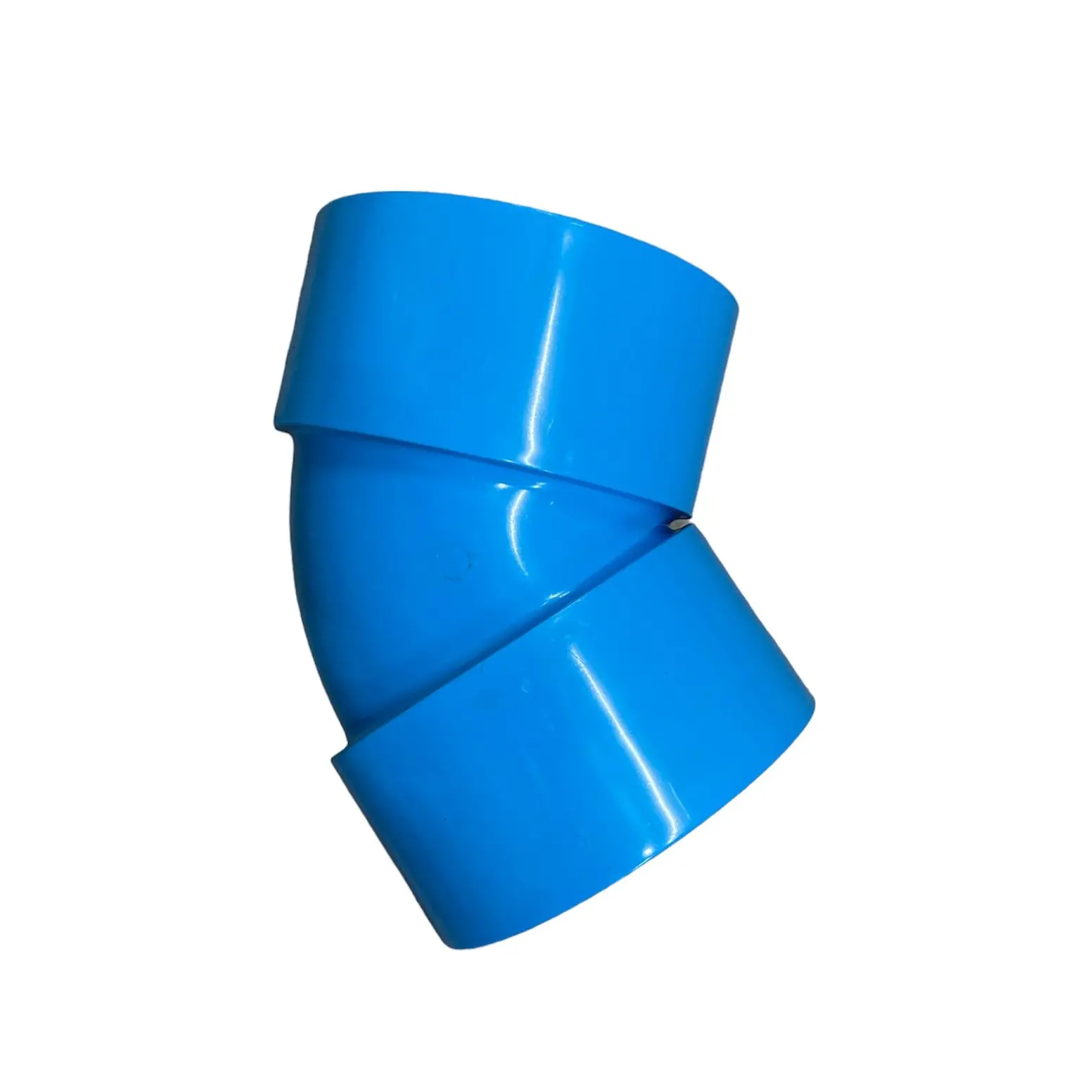 ข้องอ 45 องศา PVC 6 นิ้ว (บาง) 3A