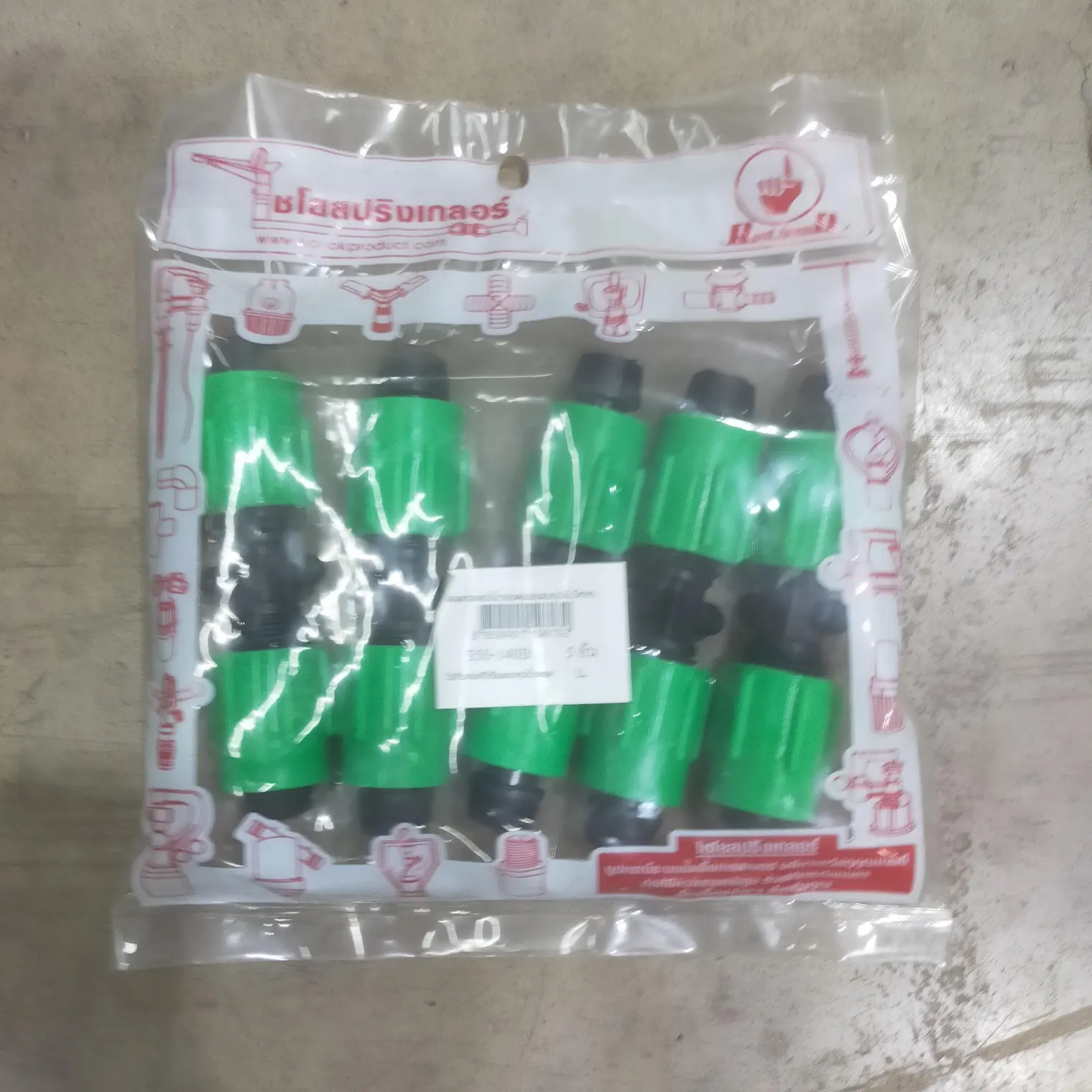ต่อตรง เทปน้ำหยดแบบแบน 16.5 มม. Px5 350-140B KANOK