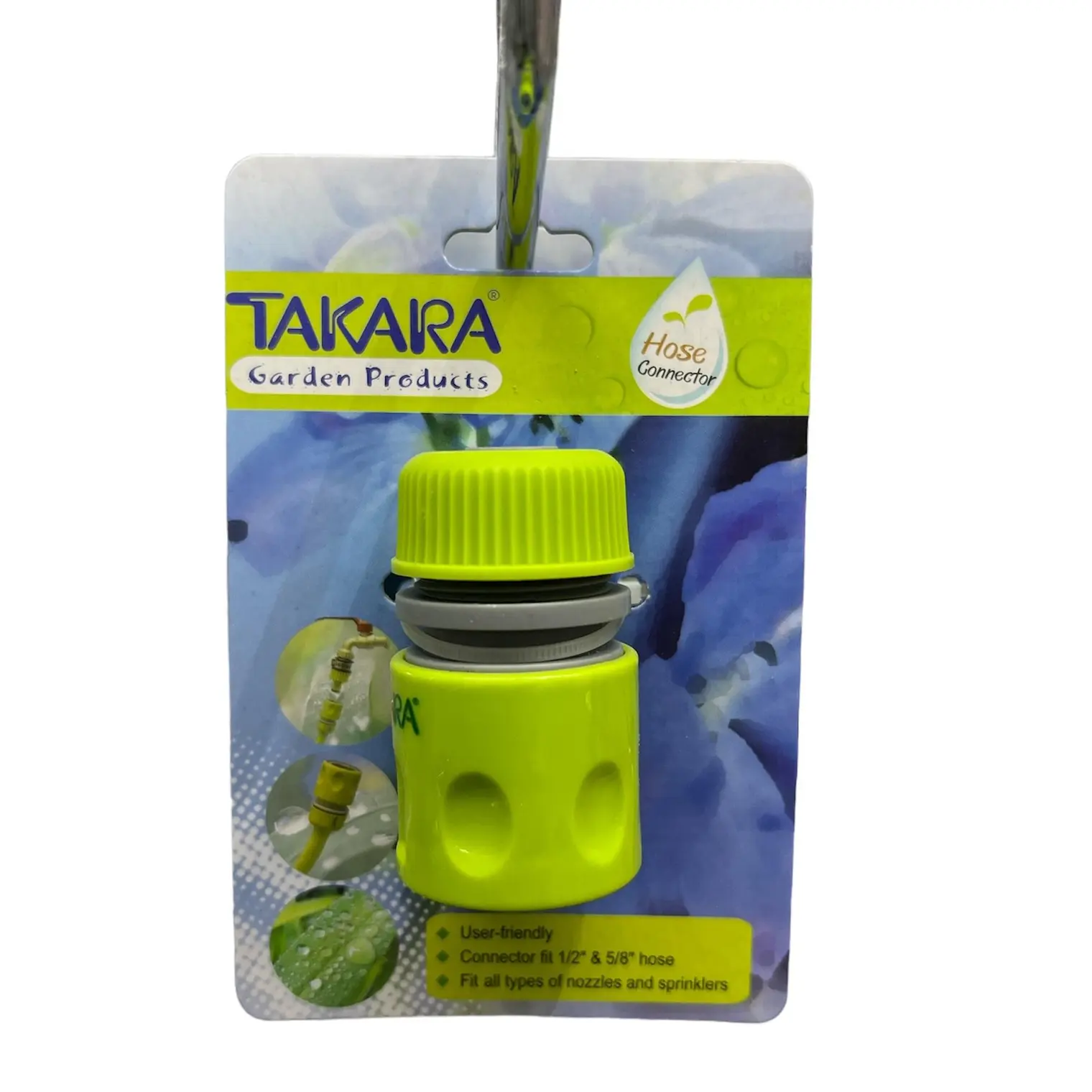 อุปกรณ์สวมสายยาง 1/2 และ 5/8 นิ้ว DGT2102 TAKARA