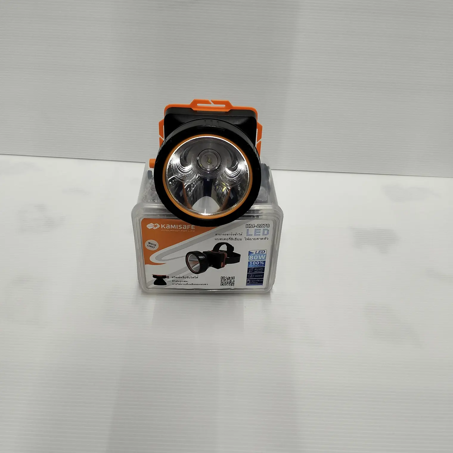ไฟคาดหัว LED 80W KM-2878L (40/ลัง) KAMISAFE