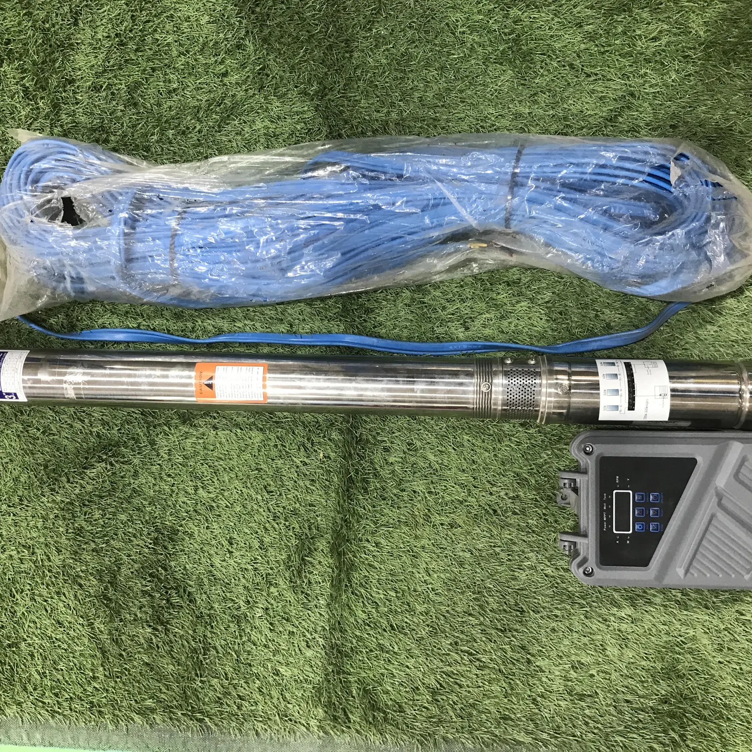 ปั๊มน้ำบาดาล DC โซลาร์เซลล์ 1.5HP ขนาดบ่อ 3 นิ้ว MRT901 TAKARA