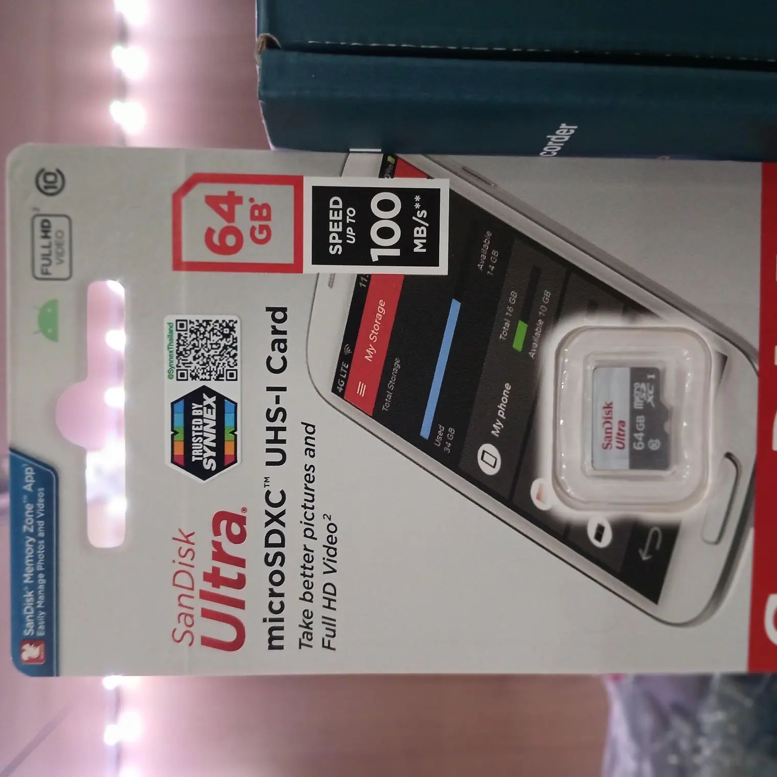 SD Card SDSQUNR-064G-GN3MN 64 GB Sandisk