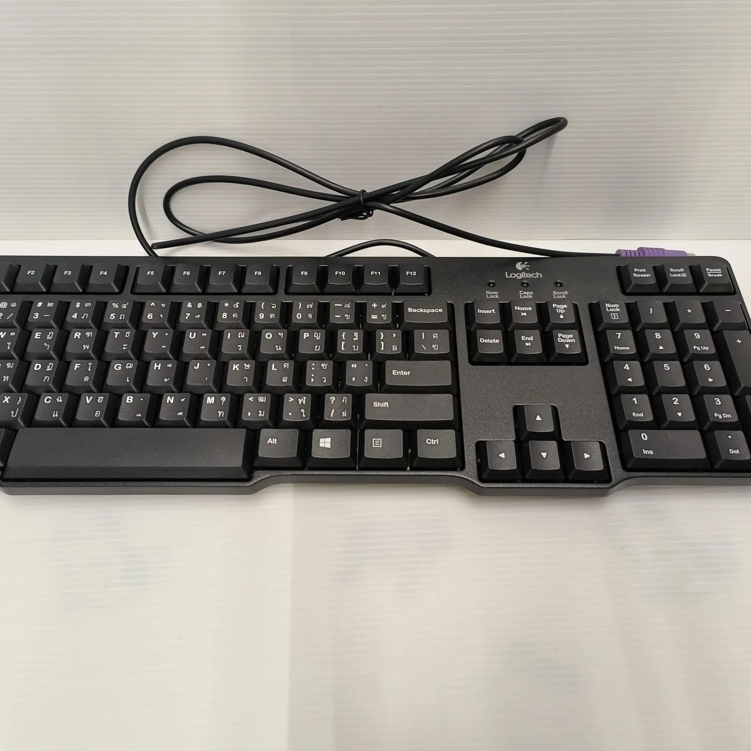 ชุดคีย์บอร์ด + เมาส์ CLASSIC MK100BK WITH LOGITECH