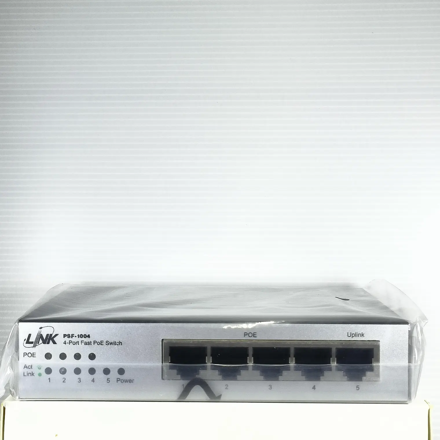 LINK 4 PORT FAST PoE SWITCH 60 W PSF1004 LINK