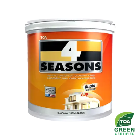 สีน้ำ ภายนอก 4 SEASONS #A2099 (1กล.) สีแม่สีเหลือง TOA