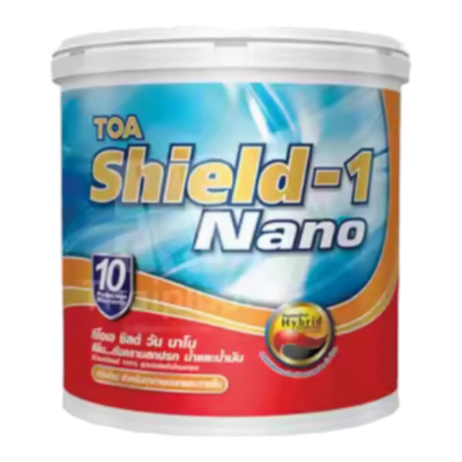สีน้ำ ภายนอก SHIELD 1 #SPEN201 (1กล.) สีแม่สีเหลือง TOA
