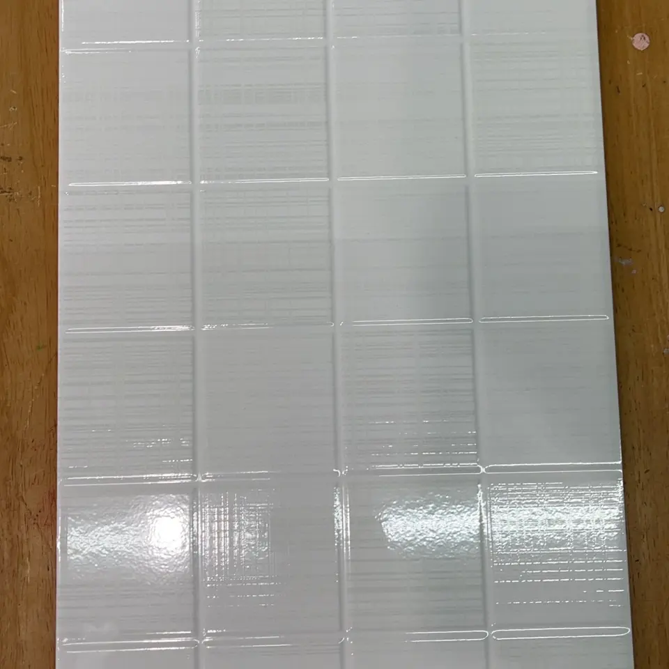 กระเบื้องผนัง 25 x 40 ซม. แพรพิไล-ขาว (A) Premium Home