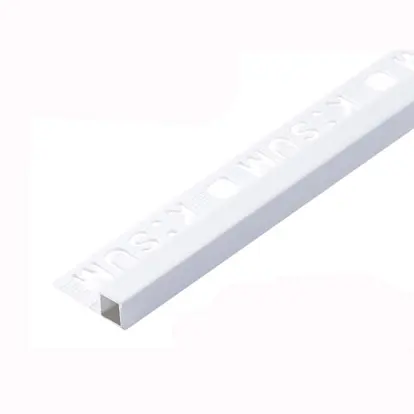 คิ้วเหลี่ยม PVC 1.0ซม. X 2.0ม. รุ่น KP2-102002 สีขาว HOME