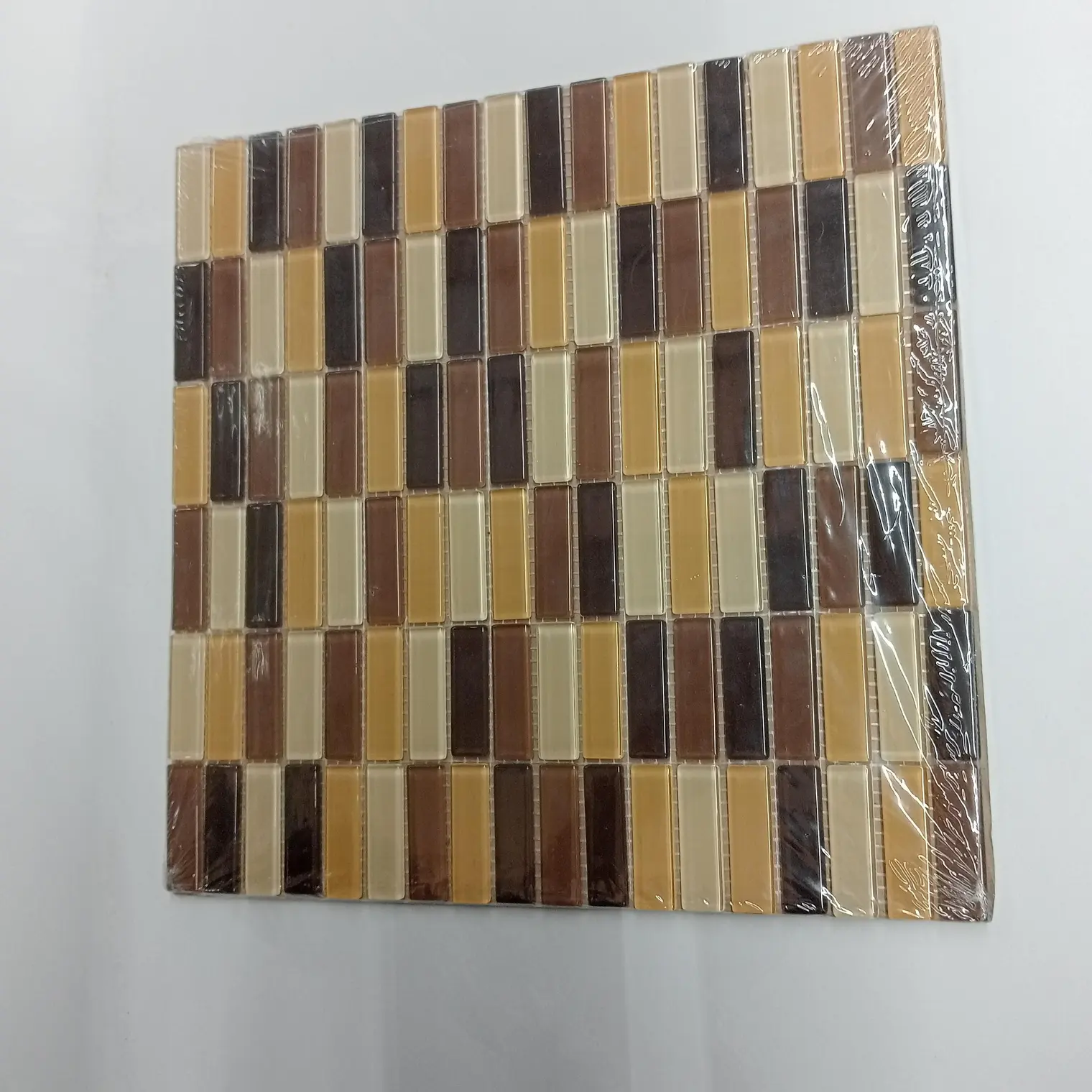 โมเสคแก้ว CANDY BROWN 30 x 30 ซม. CJ-128CD IMEX