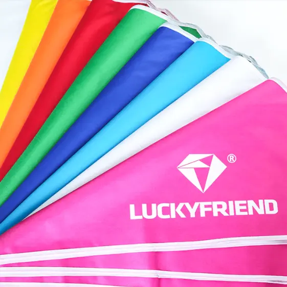 ผ้าใบ 2x2 สีชมพู LUCKYFRIEND