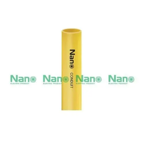 ท่อร้อยสายไฟ 4 ม. 1 นิ้ว NNPY25 สีเหลือง NANO