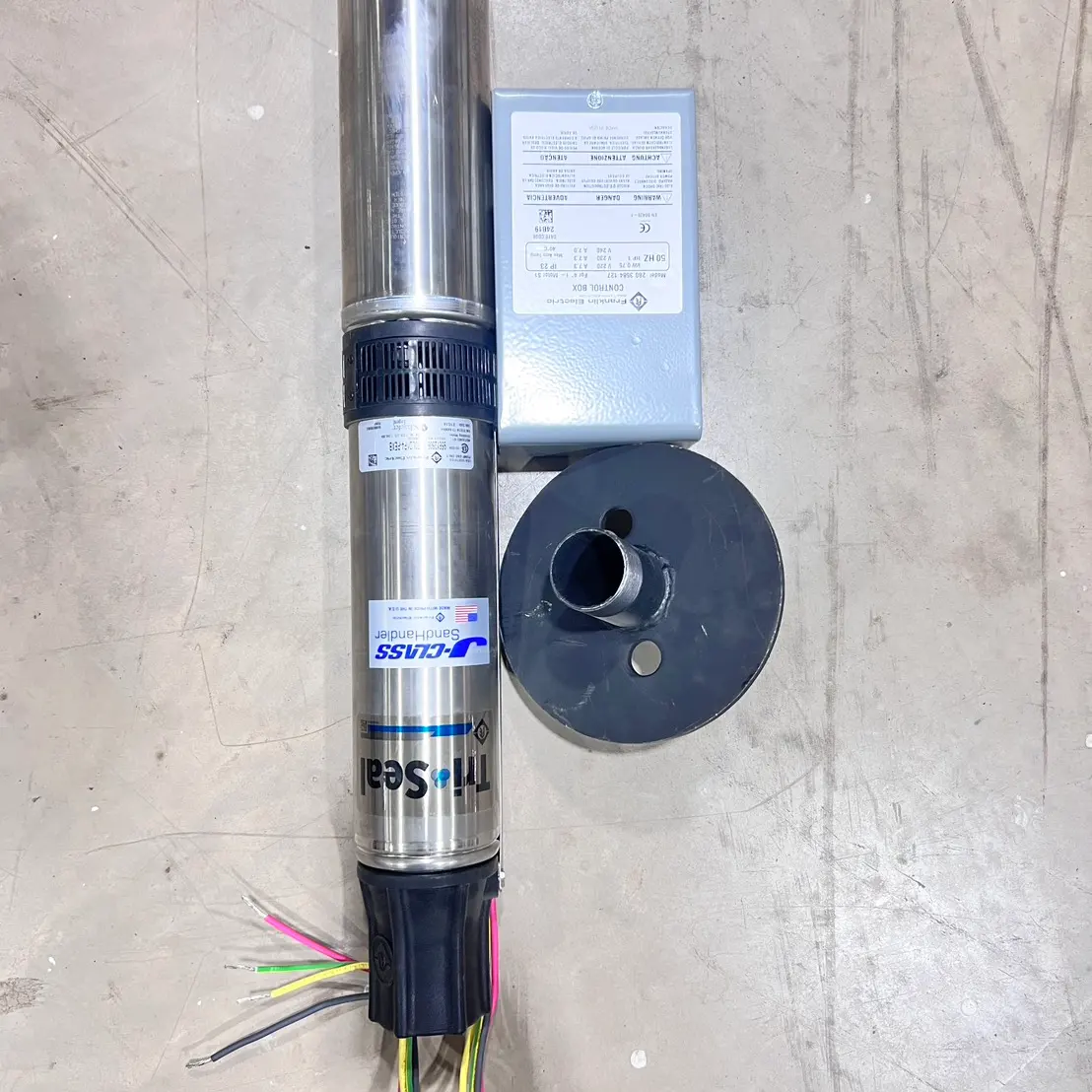 ชุดปั๊มน้ำบาดาล JCLASS 1HP 220V 7 ใบพัด รุ่น 70JS1P4-PEXB FRANKLIN