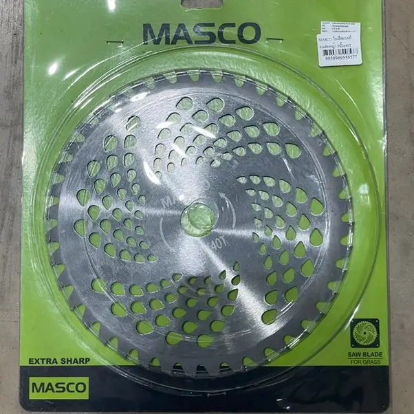 ใบเลื่อยวงเดือนตัดหญ้า 9 นิ้ว x 40T MASCO