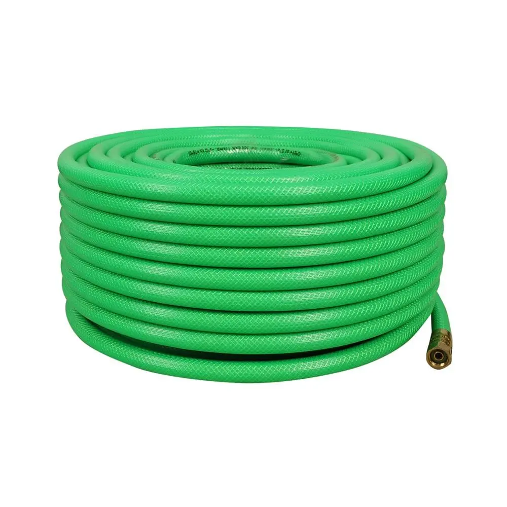 สายพ่นยา PVC 5ชั้น แรงดัน 200BAR 100ม. สีเขียว LEON